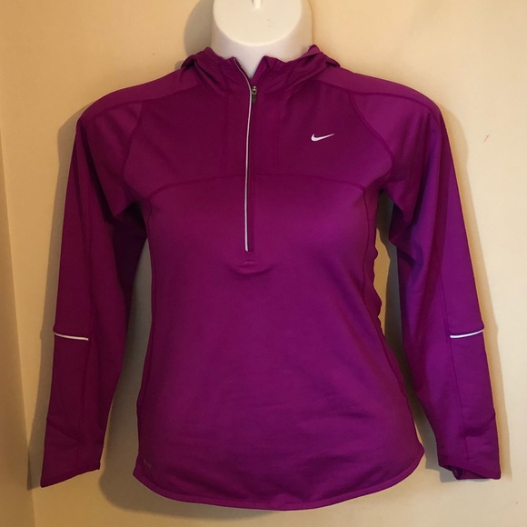Nike Tops - Nike dri fit zip up w/ hoodie